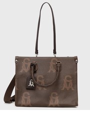 Shopper bag torebka Bstilo kolor brązowy - Answear.com Steve Madden