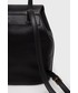 Plecak Lauren Ralph Lauren plecak skórzany damski kolor czarny mały gładki