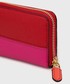 Portfel Lauren Ralph Lauren portfel skórzany damski kolor czerwony