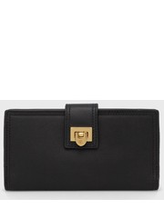 Portfel portfel skórzany damski kolor czarny - Answear.com Lauren Ralph Lauren