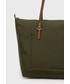 Shopper bag Lauren Ralph Lauren torebka kolor zielony