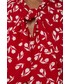 Bluzka Lauren Ralph Lauren Bluzka damska kolor czerwony w kwiaty