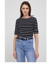 Bluzka t-shirt damski kolor czarny - Answear.com Lauren Ralph Lauren
