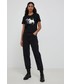 Bluzka Lauren Ralph Lauren t-shirt damski kolor czarny