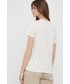 Bluzka Lauren Ralph Lauren t-shirt damski kolor beżowy
