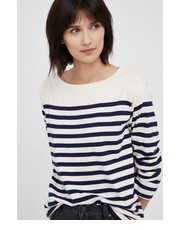 Bluzka longsleeve damski kolor beżowy - Answear.com Lauren Ralph Lauren