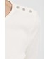 Bluzka Lauren Ralph Lauren longsleeve damski kolor beżowy