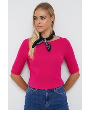Bluzka t-shirt damski kolor różowy - Answear.com Lauren Ralph Lauren