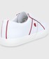 Sneakersy Lauren Ralph Lauren buty skórzane kolor biały
