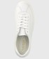 Sneakersy Lauren Ralph Lauren sneakersy skórzane JANELE kolor biały