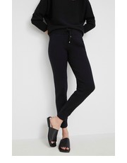 Spodnie Spodnie damskie kolor czarny dopasowane high waist - Answear.com Lauren Ralph Lauren