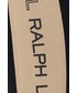 Spodnie Lauren Ralph Lauren spodnie dresowe damskie kolor czarny z nadrukiem