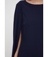 Sukienka Lauren Ralph Lauren sukienka kolor granatowy mini prosta
