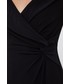 Sukienka Lauren Ralph Lauren sukienka kolor czarny maxi rozkloszowana