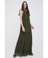 Sukienka Lauren Ralph Lauren sukienka kolor zielony maxi prosta