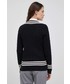 Sweter Lauren Ralph Lauren sweter bawełniany damski kolor czarny lekki
