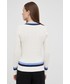 Sweter Lauren Ralph Lauren sweter bawełniany damski kolor beżowy