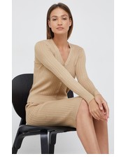 Sweter kardigan damski kolor beżowy lekki - Answear.com Lauren Ralph Lauren