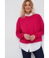Bluza Lauren Ralph Lauren bluza damska kolor różowy gładka