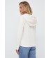 Bluza Lauren Ralph Lauren bluza damska kolor beżowy z kapturem gładka