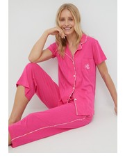 Piżama piżama damska kolor różowy - Answear.com Lauren Ralph Lauren