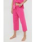 Piżama Lauren Ralph Lauren piżama damska kolor różowy