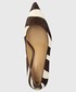 Czółenka na szpilce Lauren Ralph Lauren szpilki skórzane Lanette kolor brązowy