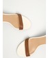 Sandały na obcasie Lauren Ralph Lauren - Sandały skórzane