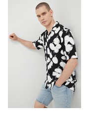 Koszula męska koszula męska kolor czarny regular - Answear.com Only & Sons
