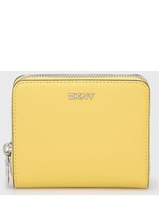 Portfel kolor żółty - Answear.com Dkny