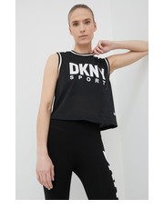 Bluzka top damski kolor czarny - Answear.com Dkny