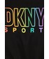 Bluzka Dkny t-shirt damski kolor czarny
