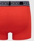Bielizna męska Dkny bokserki (3-pack) męskie kolor czerwony