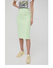 Spódnica spódnica kolor zielony mini prosta - Answear.com Dkny