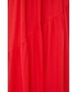 Sukienka Dkny sukienka kolor czerwony maxi rozkloszowana