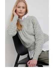Sweter sweter damski kolor zielony lekki - Answear.com Dkny
