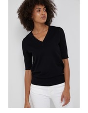 Sweter sweter damski kolor czarny lekki - Answear.com Dkny