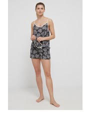 Piżama piżama damska kolor czarny - Answear.com Dkny