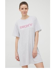 Piżama koszula nocna damska kolor szary - Answear.com Dkny