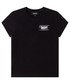 Koszulka Dkny t-shirt dziecięcy kolor czarny