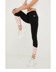 Legginsy legginsy damskie kolor różowy wzorzyste - Answear.com Dkny