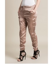 spodnie - Spodnie Satin Cuffed Jogger R7334370 - Answear.com