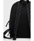 Plecak Trussardi plecak męski kolor czarny duży wzorzysty