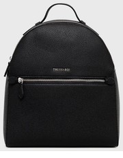 Plecak plecak damski kolor czarny mały gładki - Answear.com Trussardi