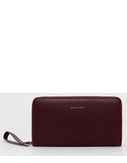 Portfel portfel damski kolor bordowy - Answear.com Trussardi