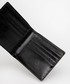 Portfel Trussardi portfel skórzany męski kolor czarny