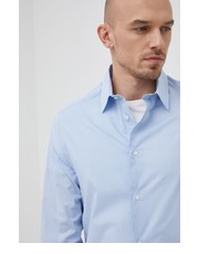 Koszula męska koszula męska slim z kołnierzykiem klasycznym - Answear.com Trussardi