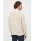 Sweter męski Trussardi sweter wełniany męski kolor beżowy lekki