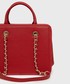 Shopper bag Trussardi Torebka kolor czerwony