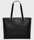 Shopper bag Trussardi torebka kolor czarny